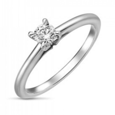 Помолвочное кольцо R01-SOL38-025-G2-М12354 - Ювелирный бренд Московский ювелирный завод